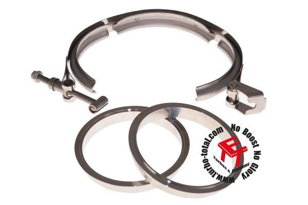 V - Band Schellen Set Edelstahl 1,5" - 5" - CORS - Parts