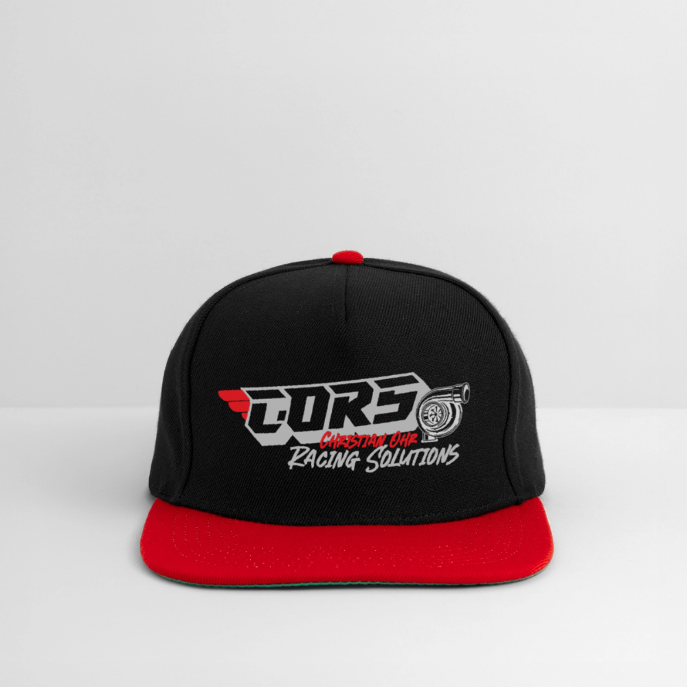 CORS - Snapback Cap - Schwarz/Rot