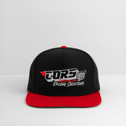 CORS - Snapback Cap - Schwarz/Rot