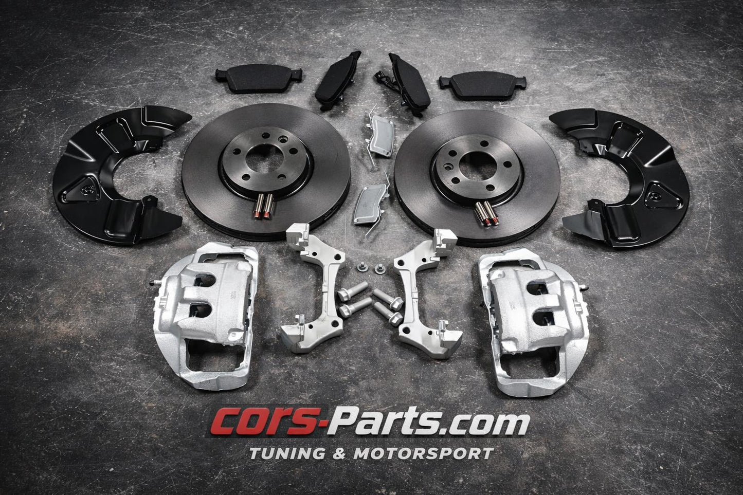 Bremsen Upgrade Kit 340×32,5 mm für VW T5 & T6 – Komplettset "2E4" - CORS - Parts